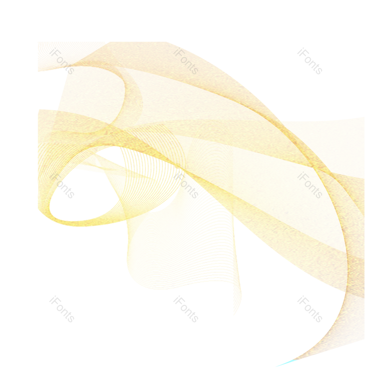 抽象图片,抽象线条元素,线条元素PNG,金色线条免抠素材